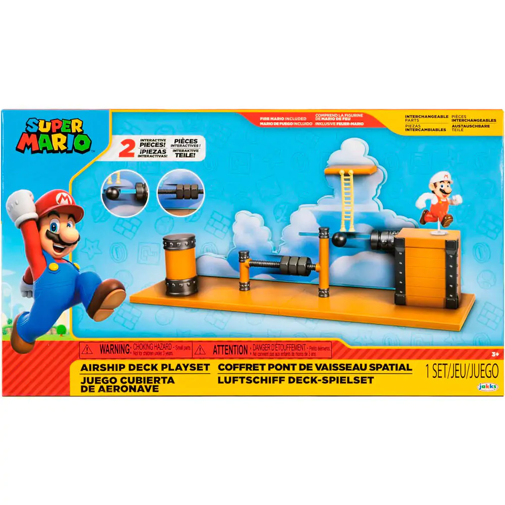 Super Mario Bros Zestaw do zabawy pokładu samolotu zdjęcie produktu