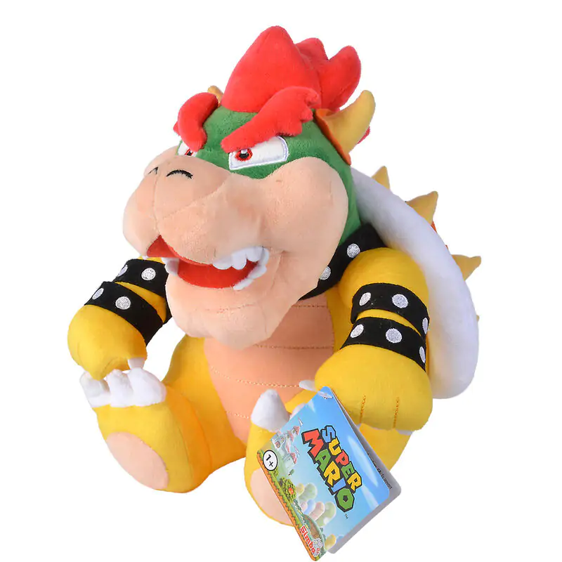 Super Mario Bros Bowser pluszowa zabawka 30 cm zdjęcie produktu