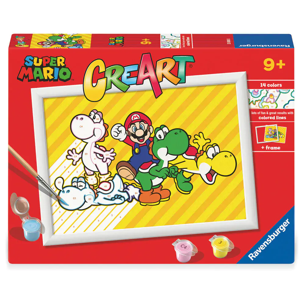 Super Mario Bros CreArt Zestaw do malowania zdjęcie produktu