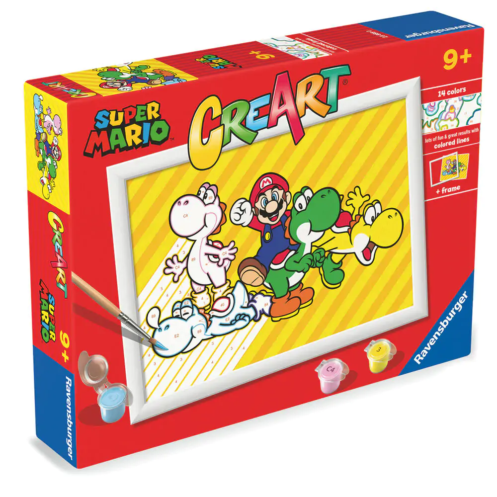 Super Mario Bros CreArt Zestaw do malowania zdjęcie produktu
