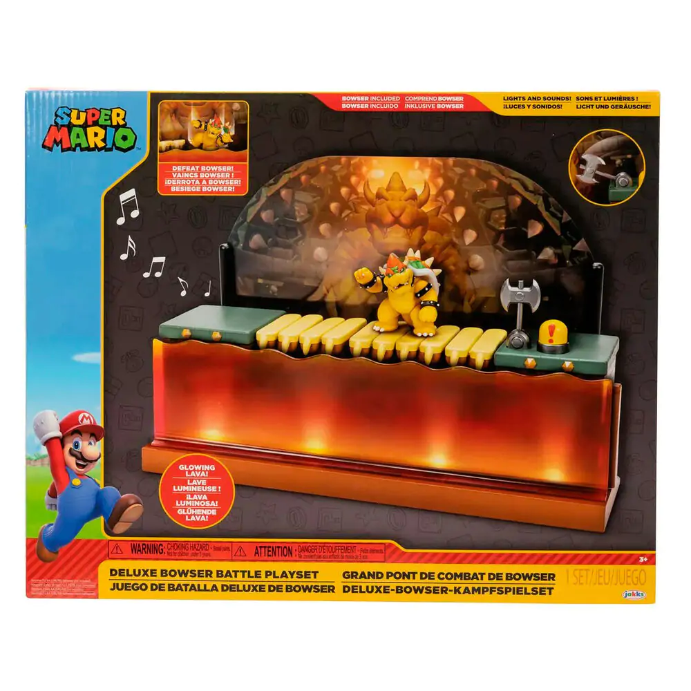 Super Mario Bros Deluxe Bowser Battle - Bitwa z Bowserem w wersji Deluxe zdjęcie produktu