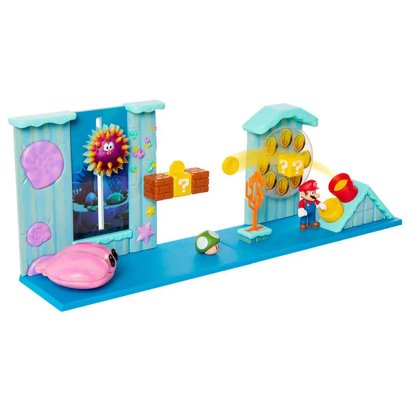 World of Nintendo Super Mario Deluxe Playset Podwodny zdjęcie produktu