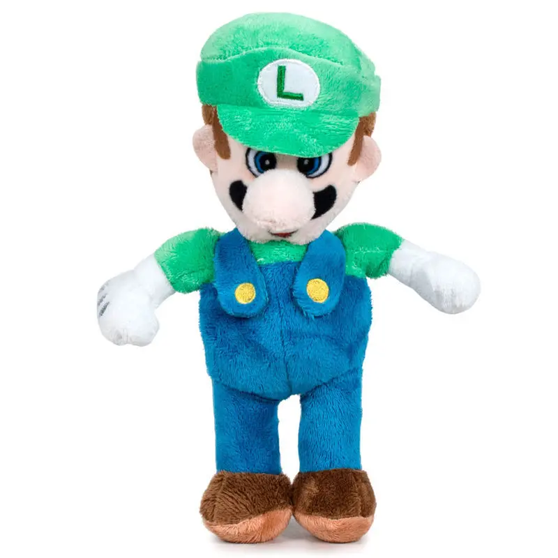 Super Mario Bros Luigi pluszowa zabawka 22cm zdjęcie produktu