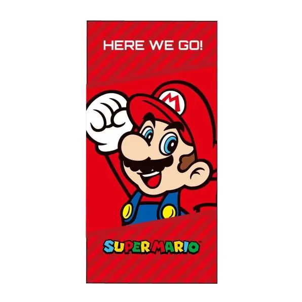 Ręcznik plażowy z mikrofibry Super Mario Bros zdjęcie produktu
