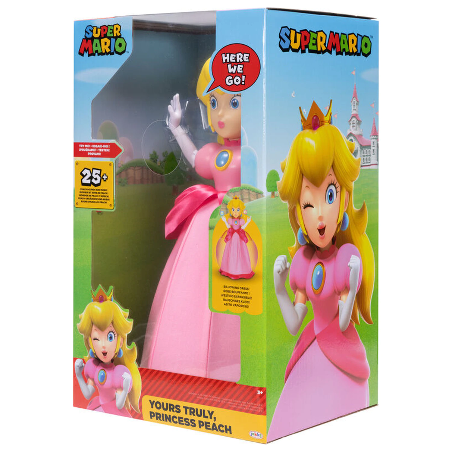 Super Mario Bros figurka Peach 36cm zdjęcie produktu