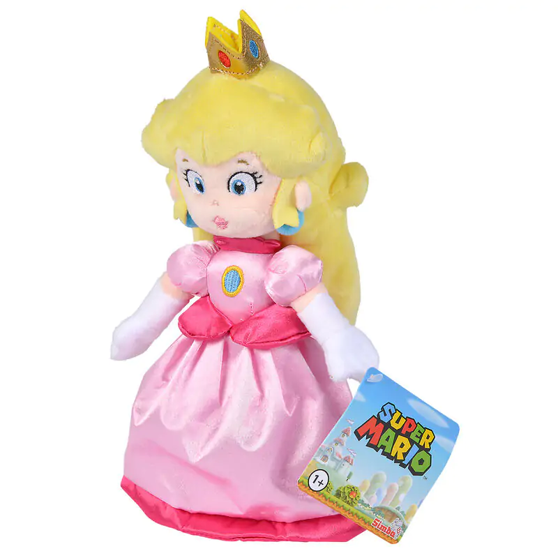 Pluszowa zabawka Super Mario Bros Peach 25 cm zdjęcie produktu