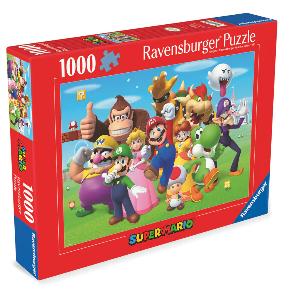 Puzzle Super Mario Bros 1000 elementów zdjęcie produktu