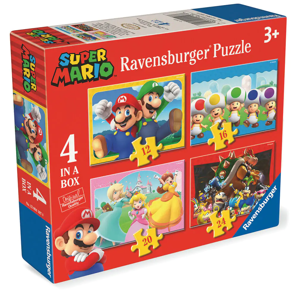 Puzzle Super Mario Bros 12-16-20-24 elementy zdjęcie produktu