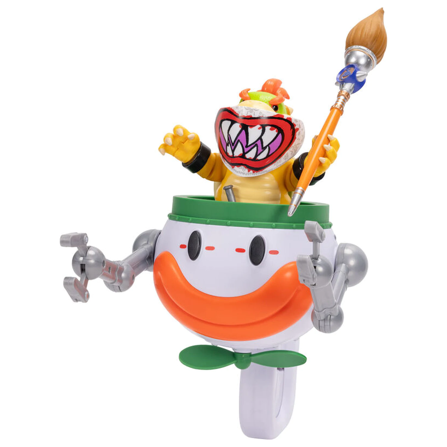 Super Mario Bros - Super Mario Galaxy Movie Bowser Jr. Clown Car figurka zdjęcie produktu
