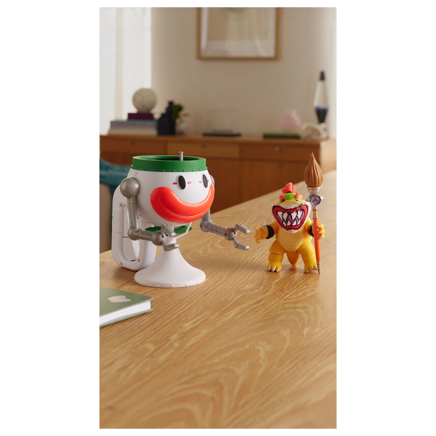 Super Mario Bros - Super Mario Galaxy Movie Bowser Jr. Clown Car figurka zdjęcie produktu