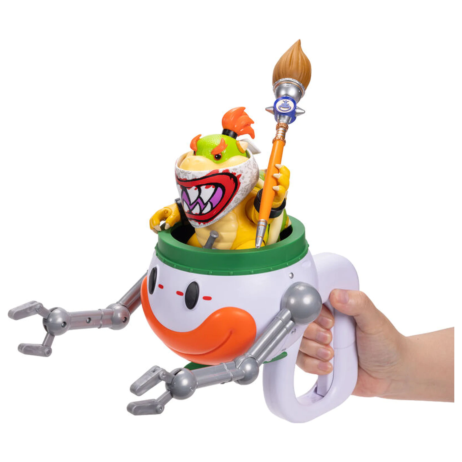 Super Mario Bros - Super Mario Galaxy Movie Bowser Jr. Clown Car figurka zdjęcie produktu