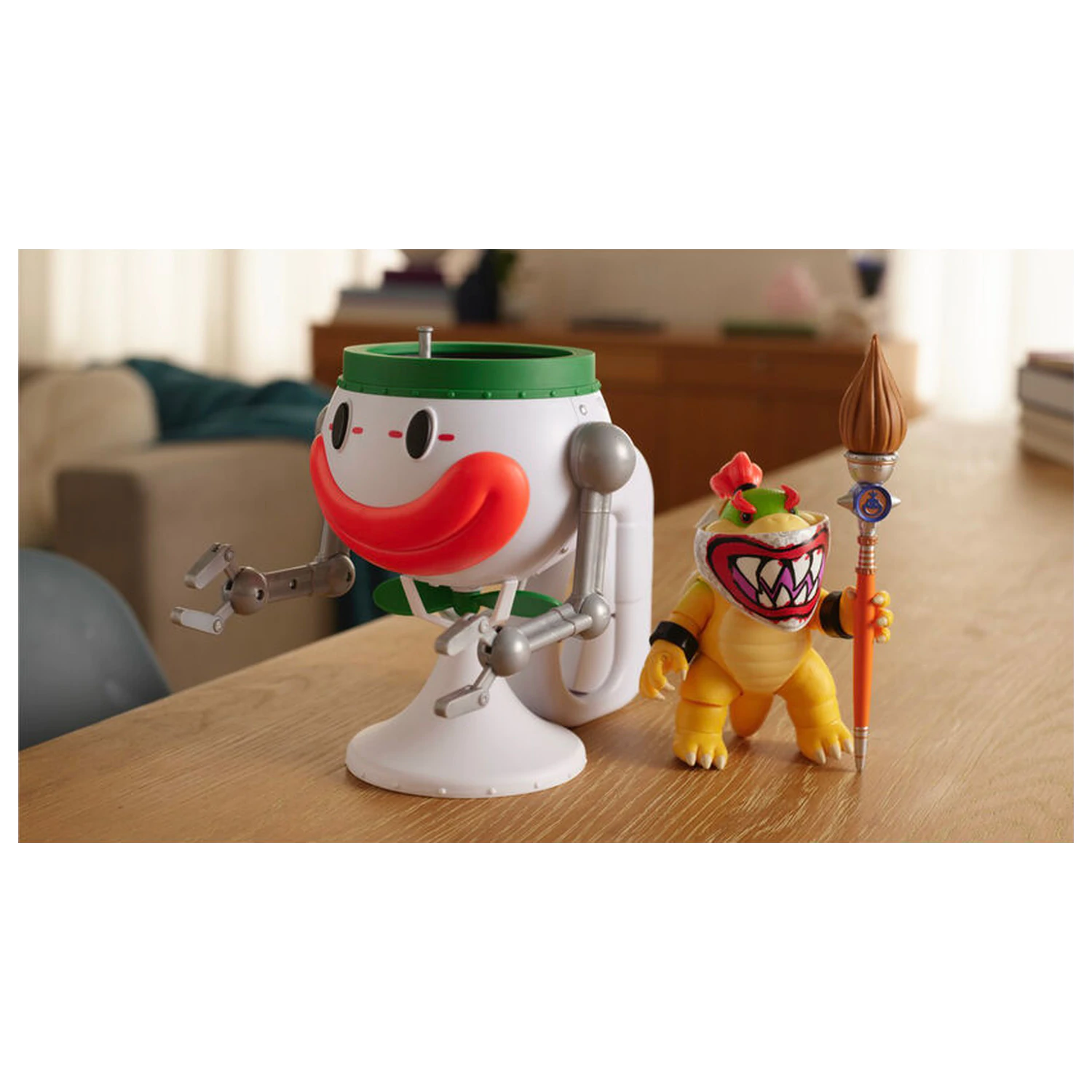 Super Mario Bros - Super Mario Galaxy Movie Bowser Jr. Clown Car figurka zdjęcie produktu