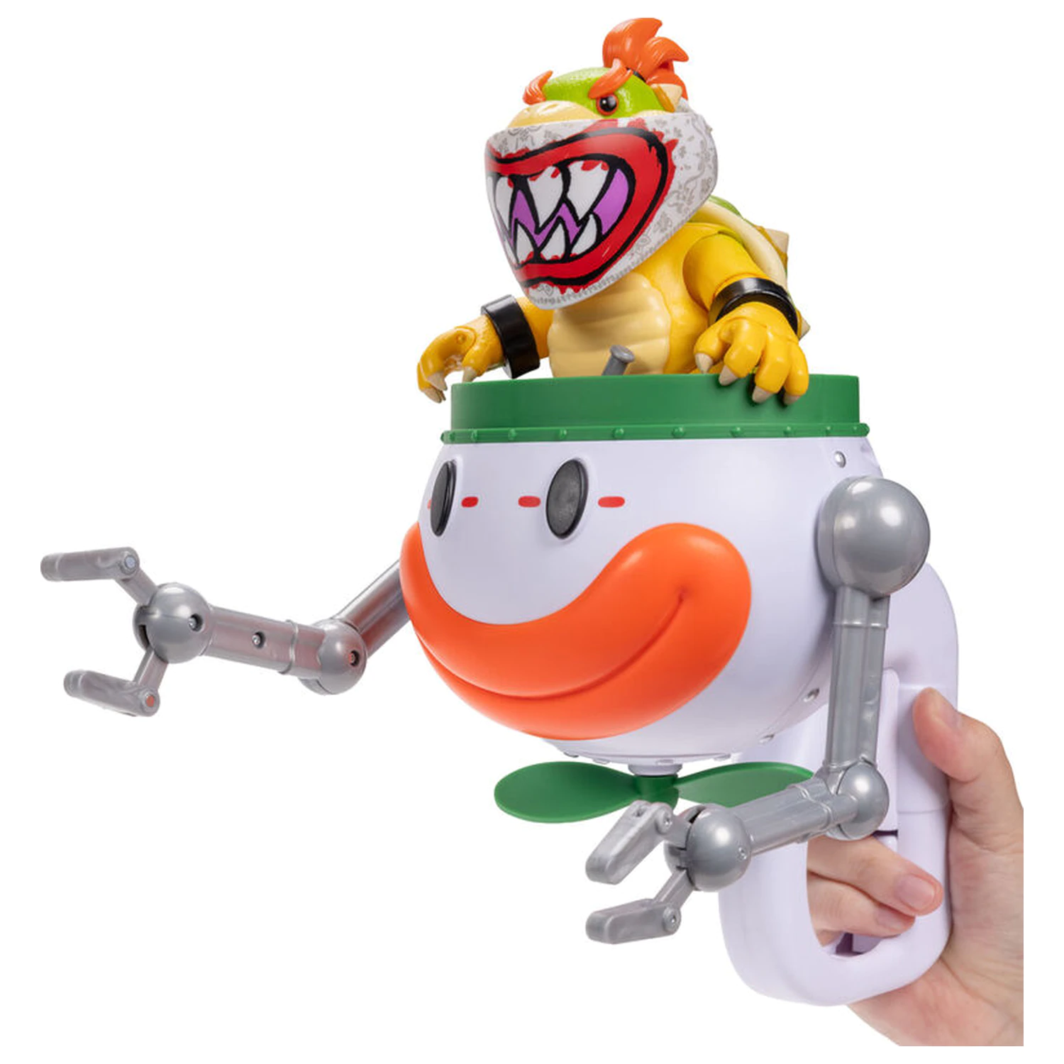 Super Mario Bros - Super Mario Galaxy Movie Bowser Jr. Clown Car figurka zdjęcie produktu