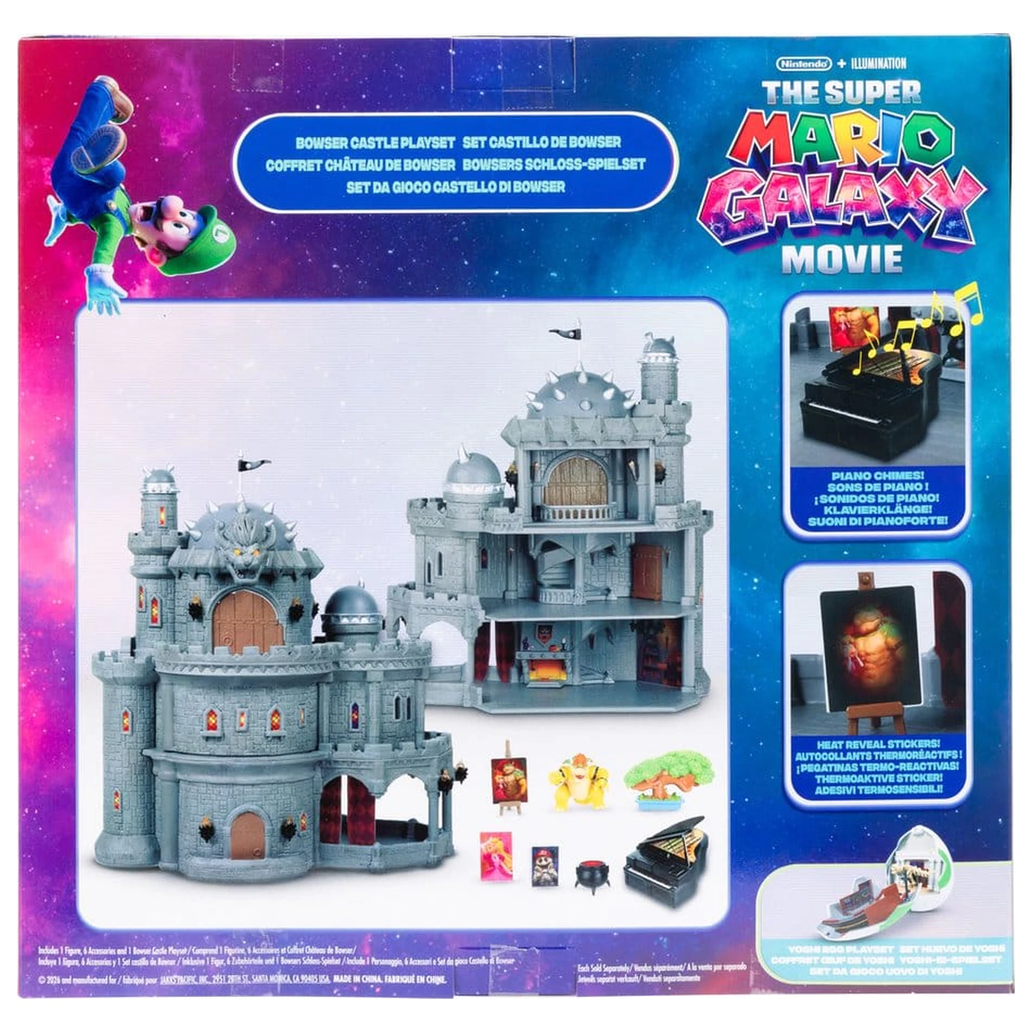 Super Mario Bros - Super Mario Galaxy Zestaw do Zabawy Filmowej deluxe zdjęcie produktu