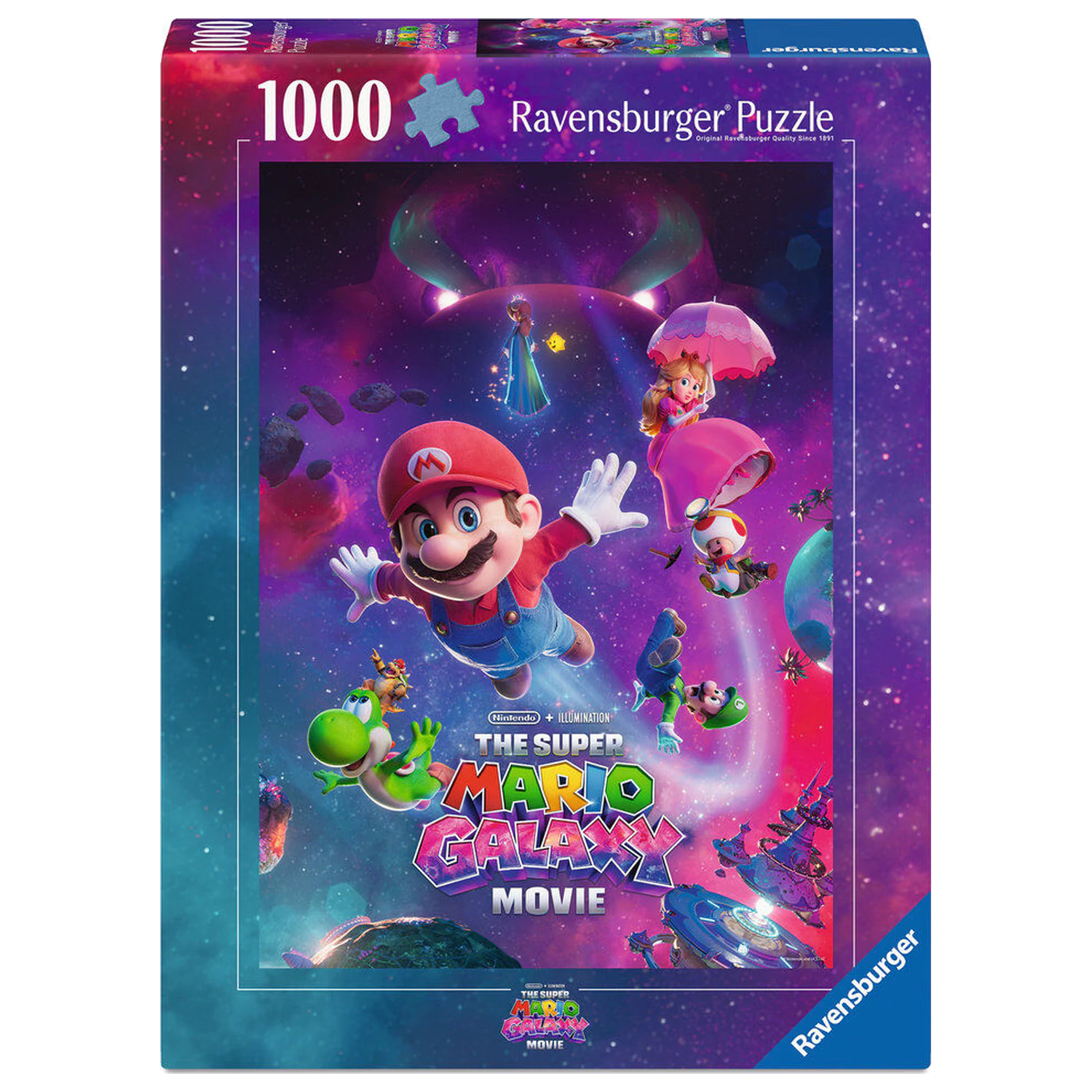 Super Mario Bros - Super Mario Galaxy Movie puzzle 1000 elementów zdjęcie produktu