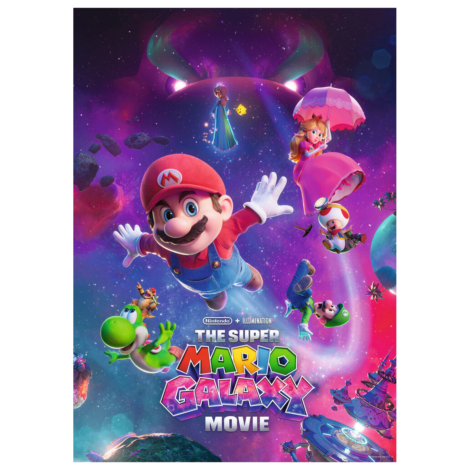 Super Mario Bros - Super Mario Galaxy Movie puzzle 1000 elementów zdjęcie produktu