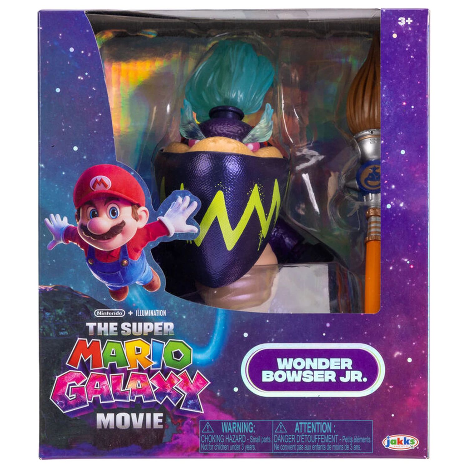Super Mario Bros - Super Mario Galaxy Movie Wonder Bowser JR Premium figurka 13cm zdjęcie produktu