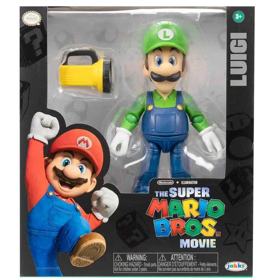 Figurka Akcji Luigi z filmu The Super Mario Bros. Movie, 13 cm zdjęcie produktu