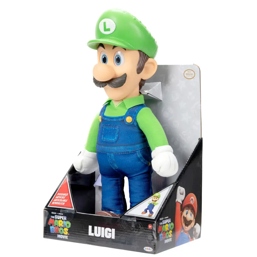 The Super Mario Bros. Movie Pluszowa Figurka Luigi 30 cm zdjęcie produktu