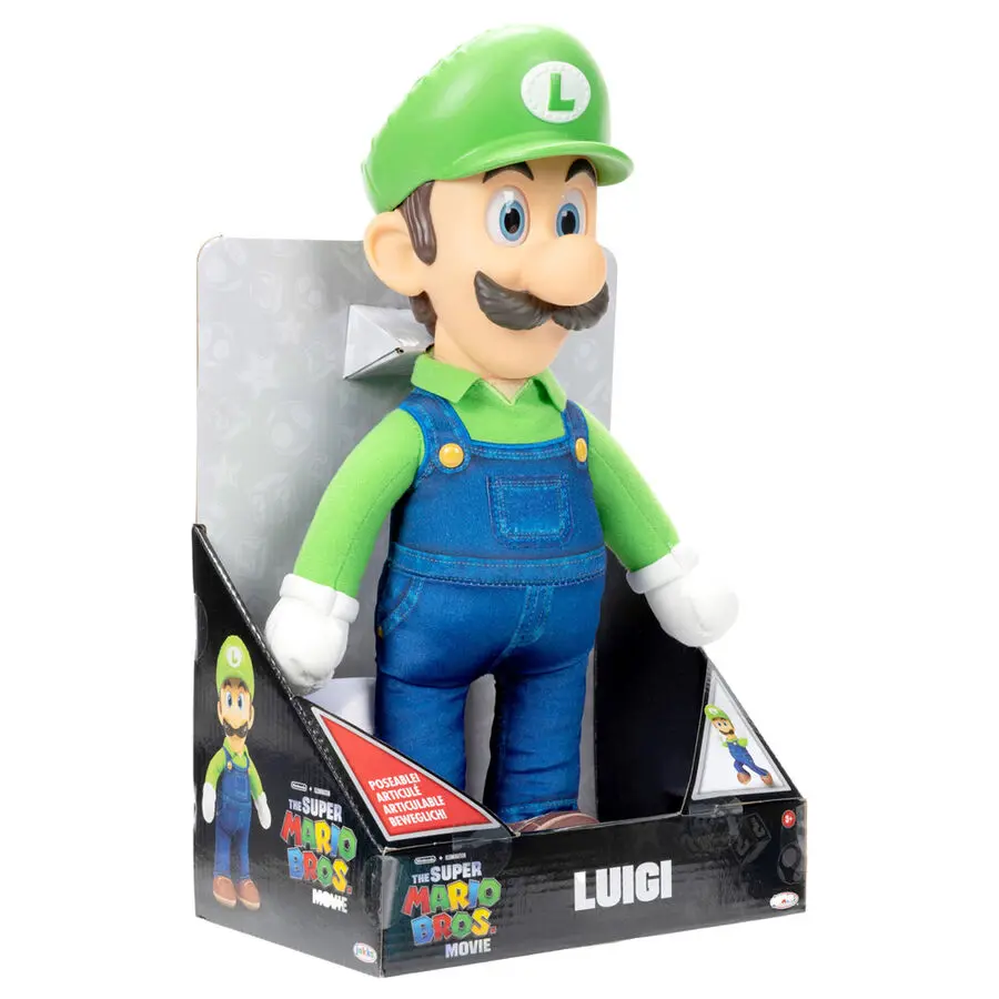 The Super Mario Bros. Movie Pluszowa Figurka Luigi 30 cm zdjęcie produktu