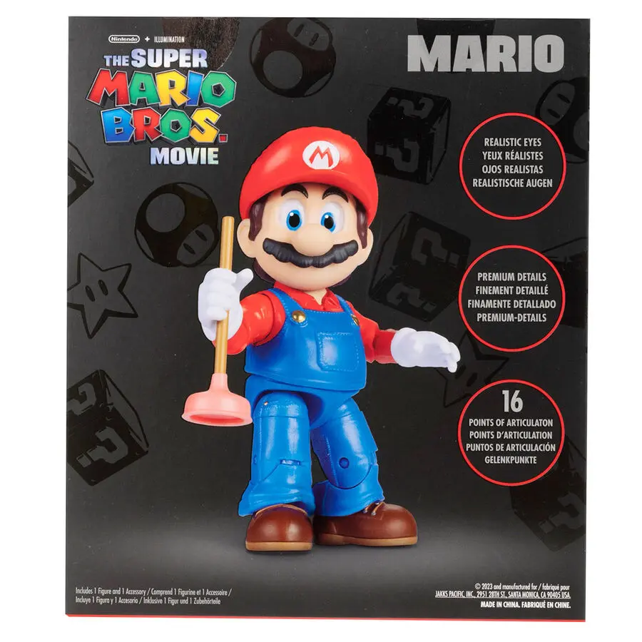 The Super Mario Bros. Movie Figurka Akcji Mario 13 cm zdjęcie produktu