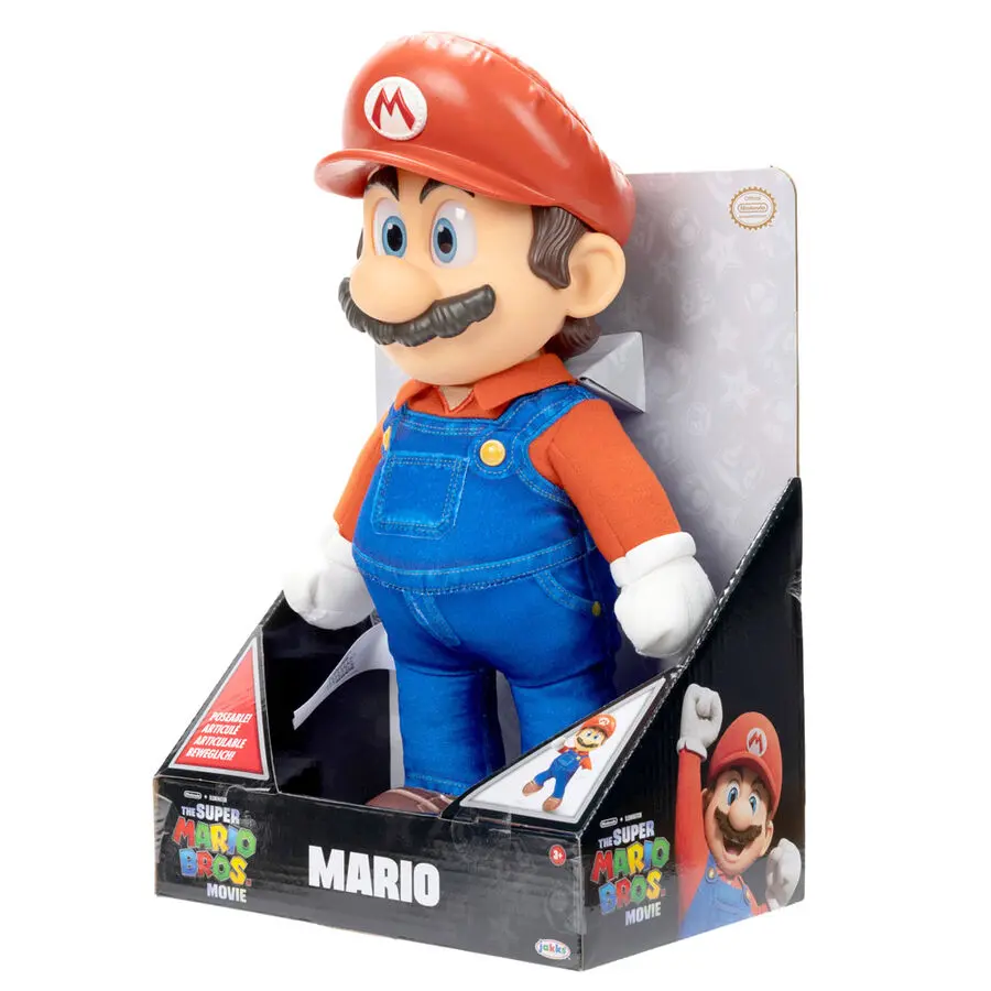 The Super Mario Bros. Movie Pluszowa Figurka Mario 30 cm zdjęcie produktu