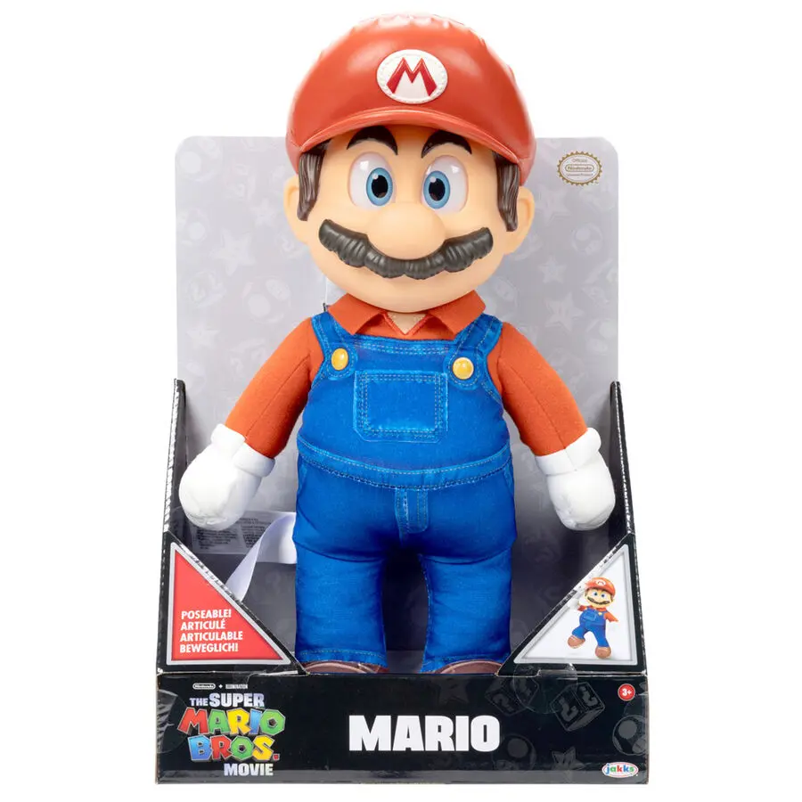 The Super Mario Bros. Movie Pluszowa Figurka Mario 30 cm zdjęcie produktu