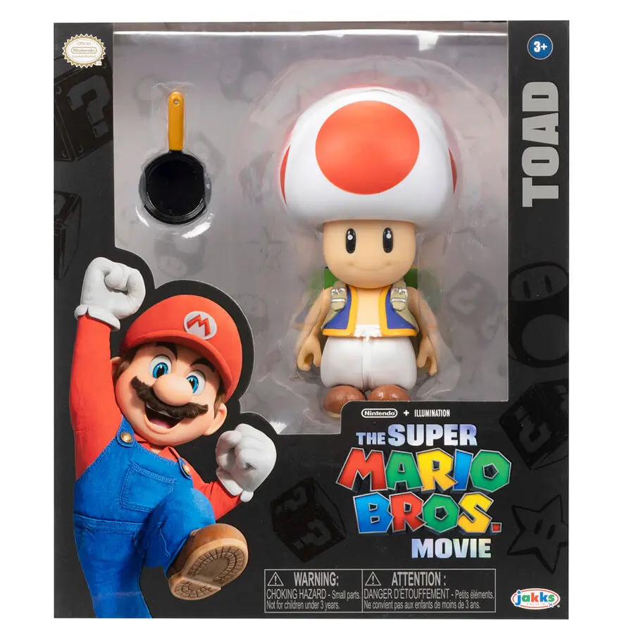 Figurka Akcji The Super Mario Bros. Movie Toad 13 cm zdjęcie produktu