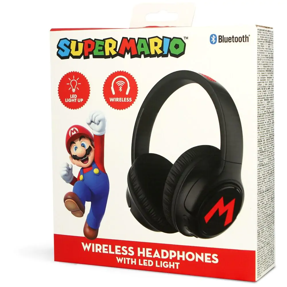 Bezprzewodowe słuchawki LED Super Mario Bros zdjęcie produktu