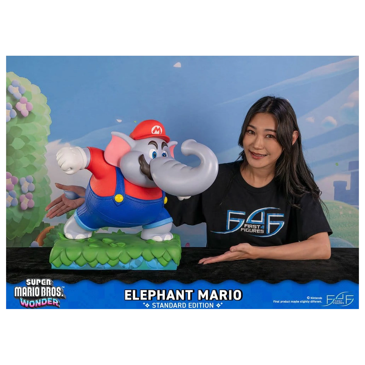 Super Mario Bros. Wonder Figurka z żywicy Elephant Mario Standard Edition 43 cm zdjęcie produktu