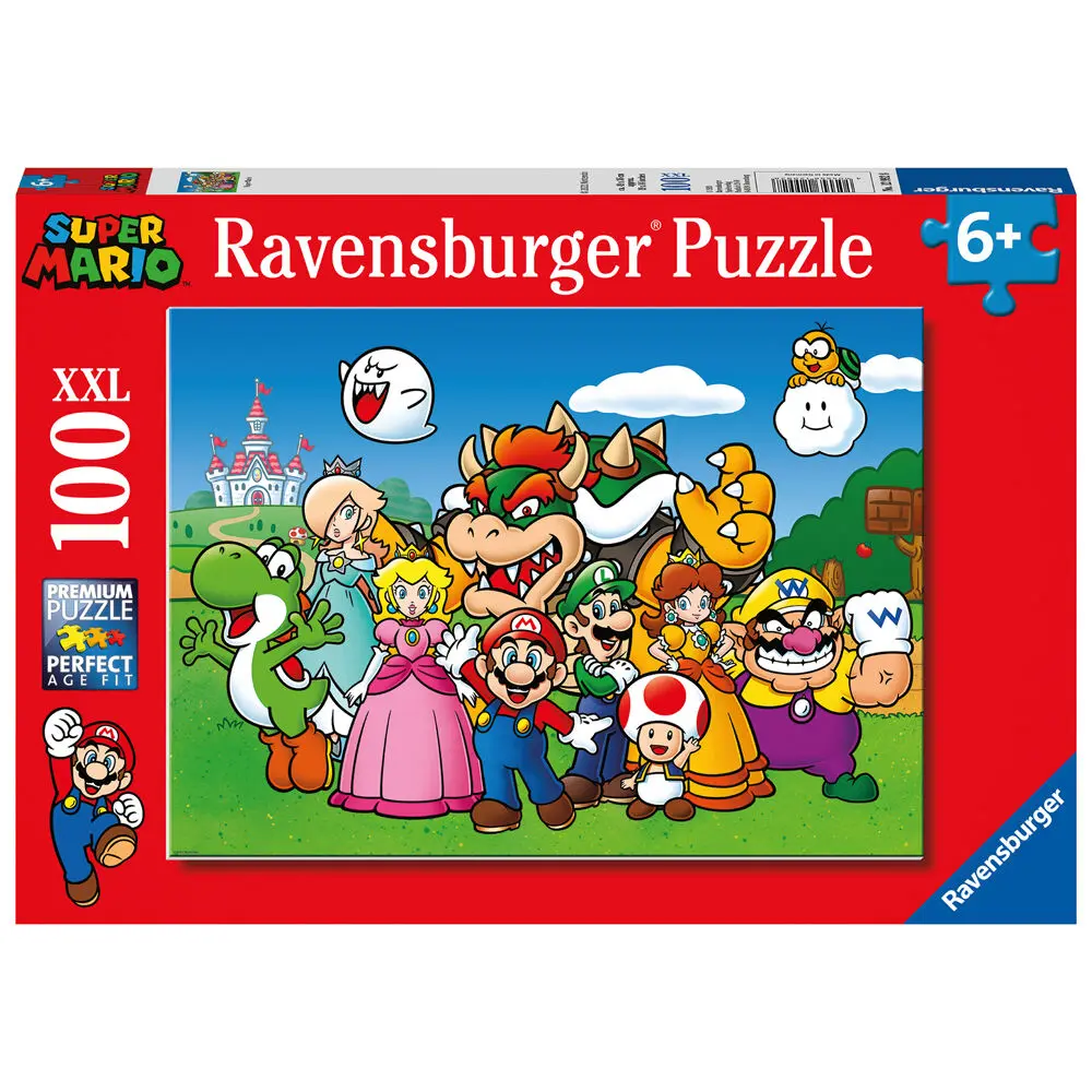 Super Mario Bros XXL puzzle 100 elementów zdjęcie produktu