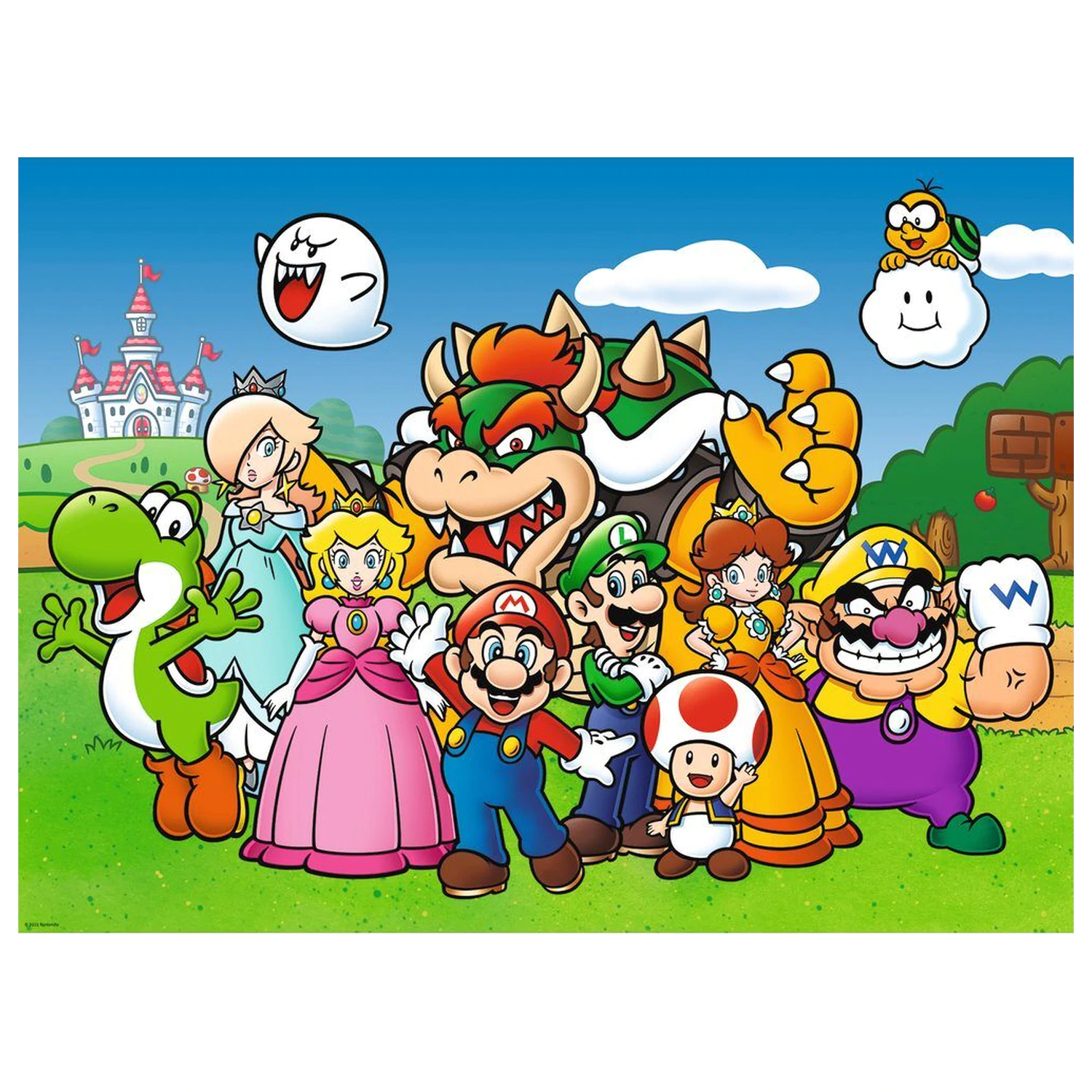 Super Mario Bros XXL puzzle 100 elementów zdjęcie produktu