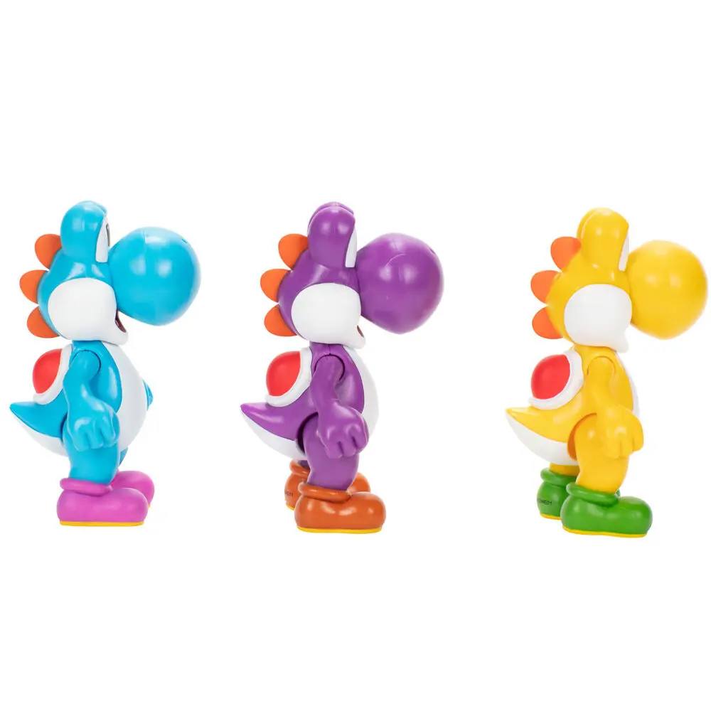 Super Mario Bros Yoshi pack 3 figurki 10cm zdjęcie produktu