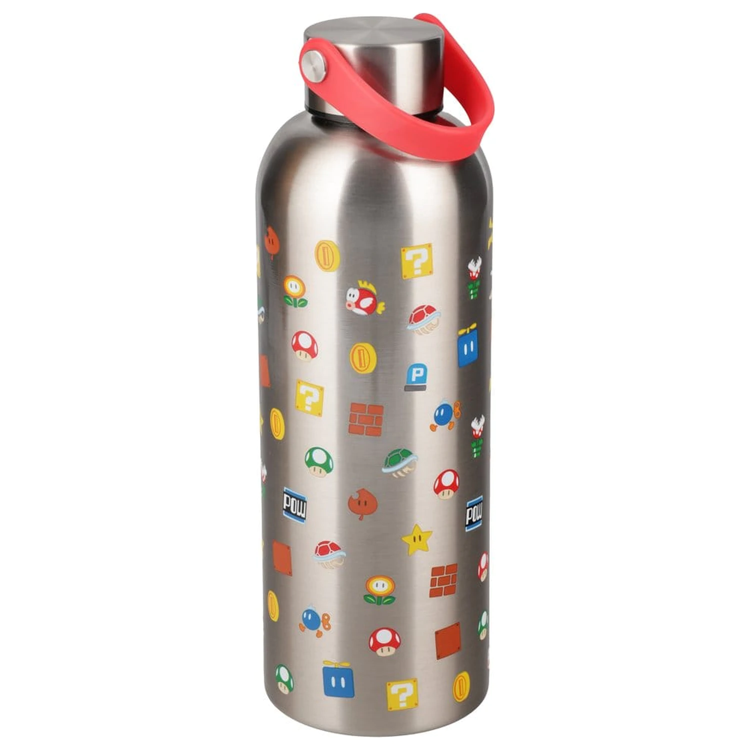 Super Mario Metalowa Butelka na Wodę z Uchwytem do Przenoszenia zdjęcie produktu