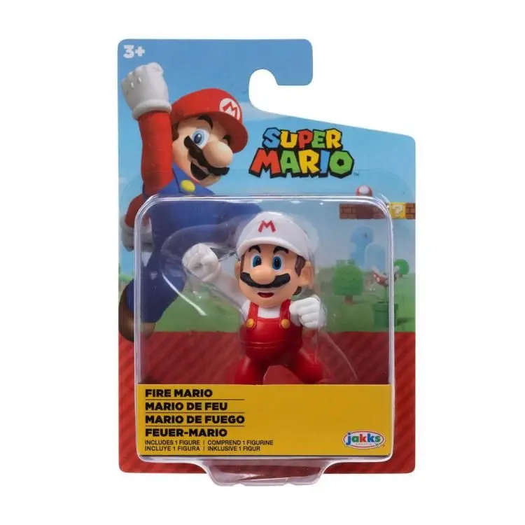 Figurka Super Mario Fire Mario 6cm zdjęcie produktu