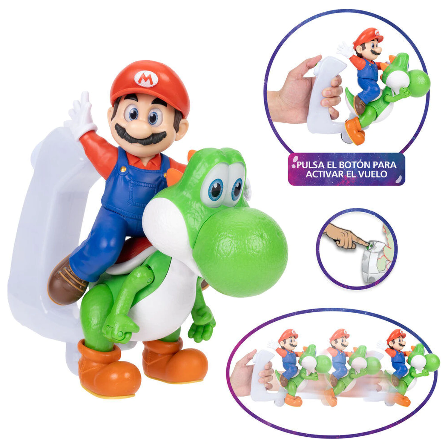 Super Mario Galaxy Movie figurka Mario & Yoshi zdjęcie produktu
