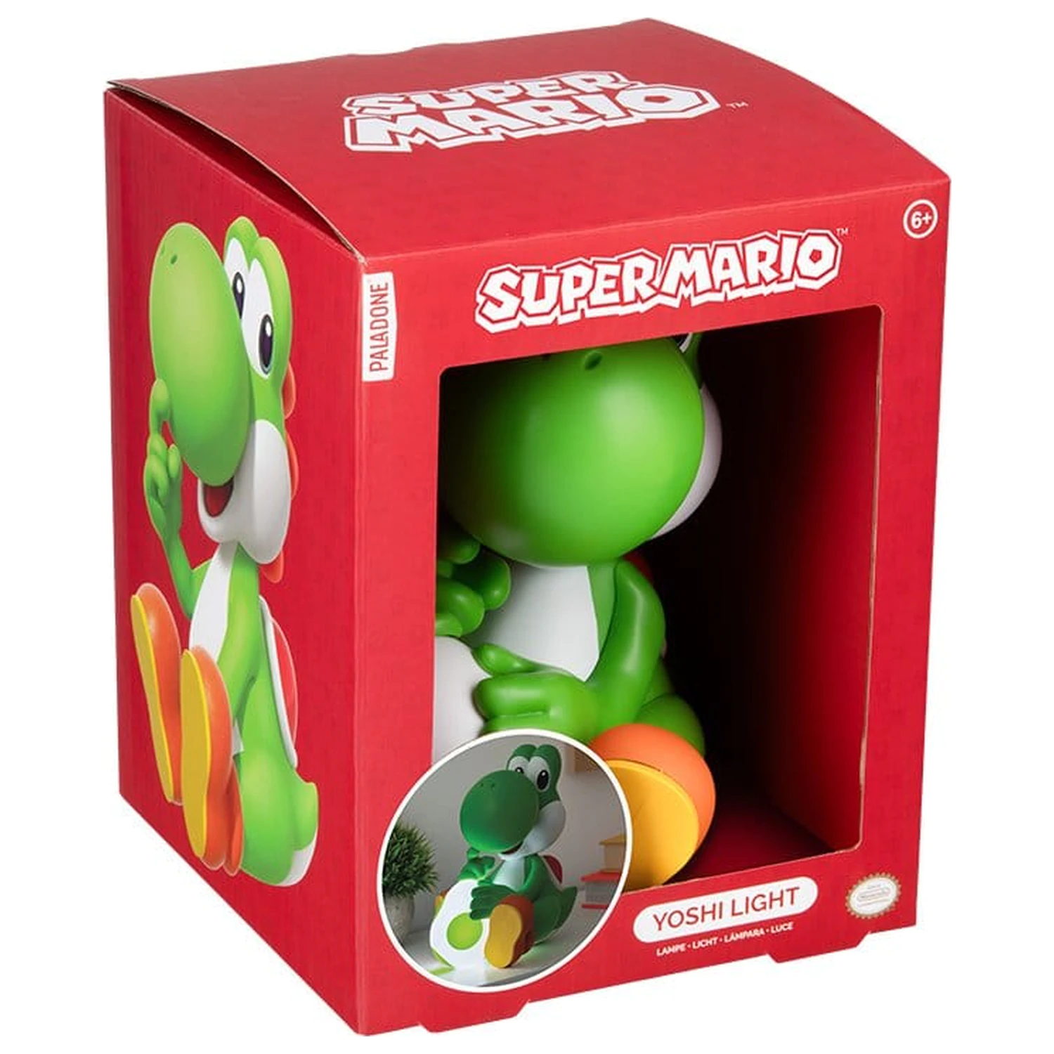 Super Mario GloBuddies Light Yoshi 18 cm zdjęcie produktu