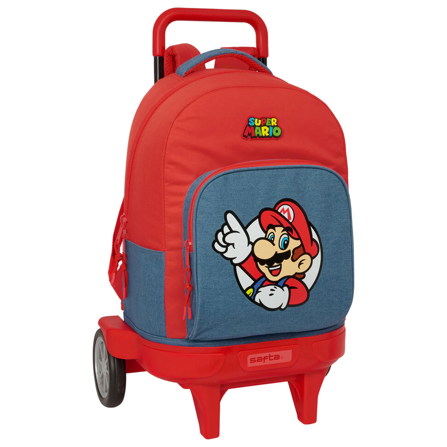 Super Mario plecak na kółkach extraible 45cm zdjęcie produktu