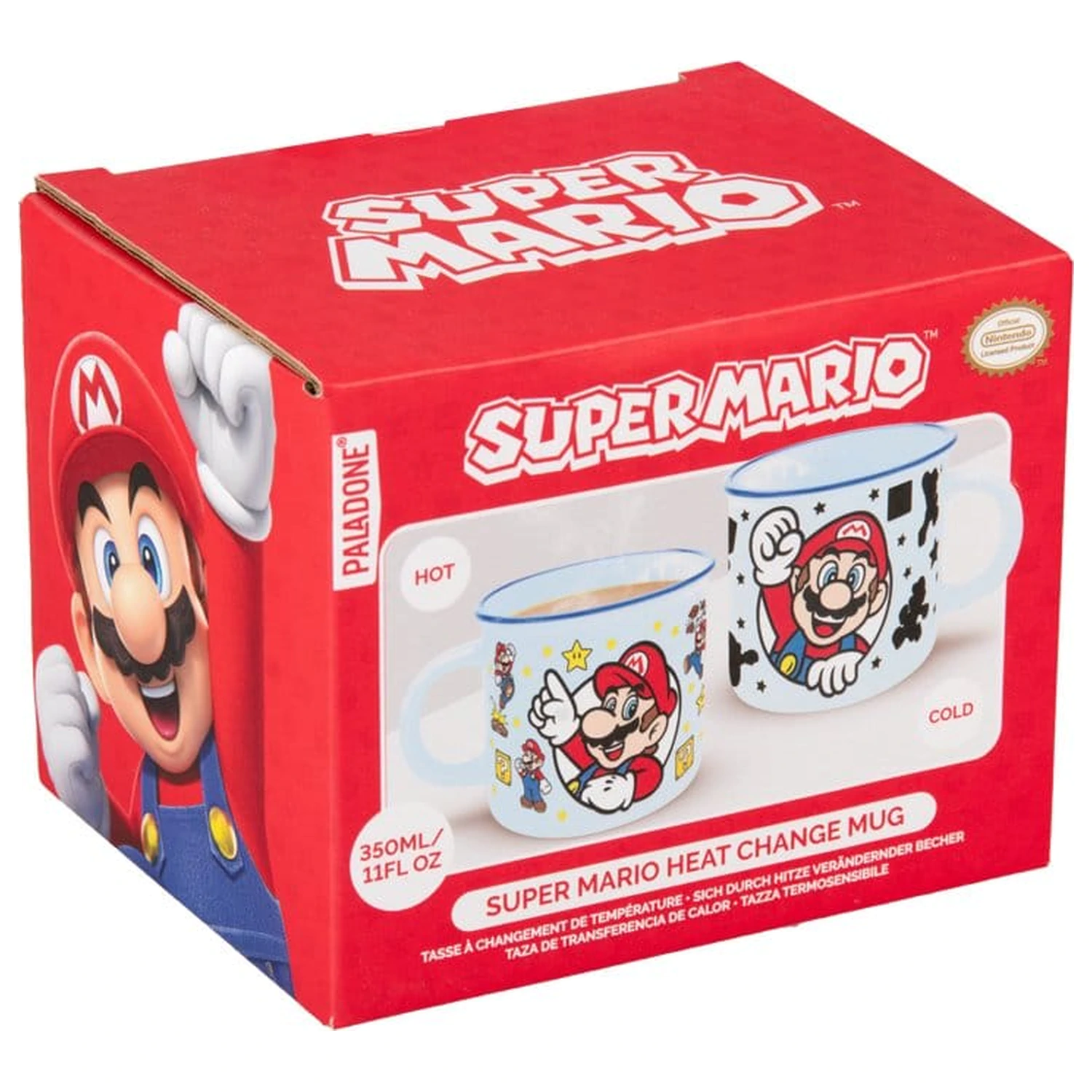 Super Mario Kubek Zmieniający Kolor Mario zdjęcie produktu