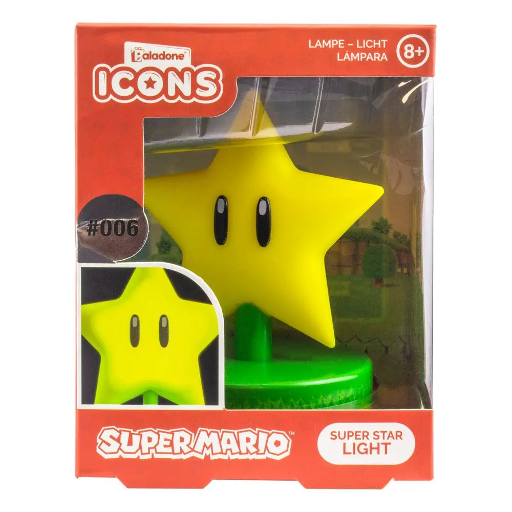 Lampka Super Mario Icon Light Super Star (V2) zdjęcie produktu