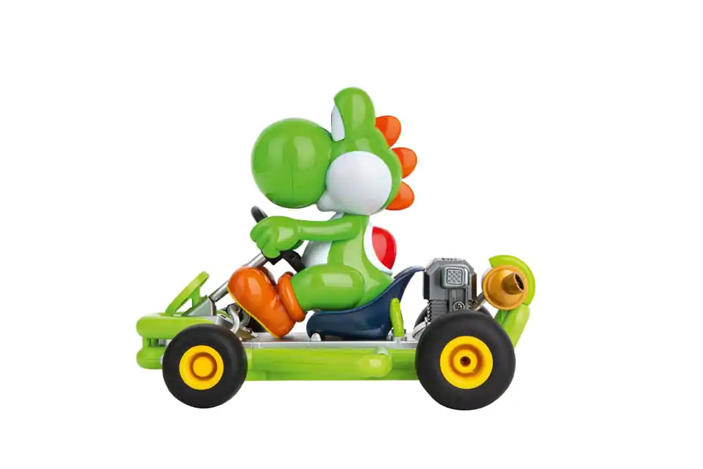 Zdalnie sterowany samochód Super Mario Kart RC 1/18 2,4GHz Pipe Kart Yoshi zdjęcie produktu