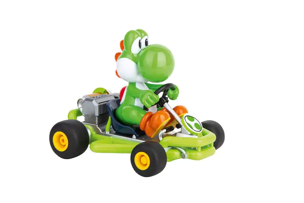 Zdalnie sterowany samochód Super Mario Kart RC 1/18 2,4GHz Pipe Kart Yoshi zdjęcie produktu