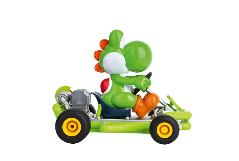 Zdalnie sterowany samochód Super Mario Kart RC 1/18 2,4GHz Pipe Kart Yoshi zdjęcie produktu