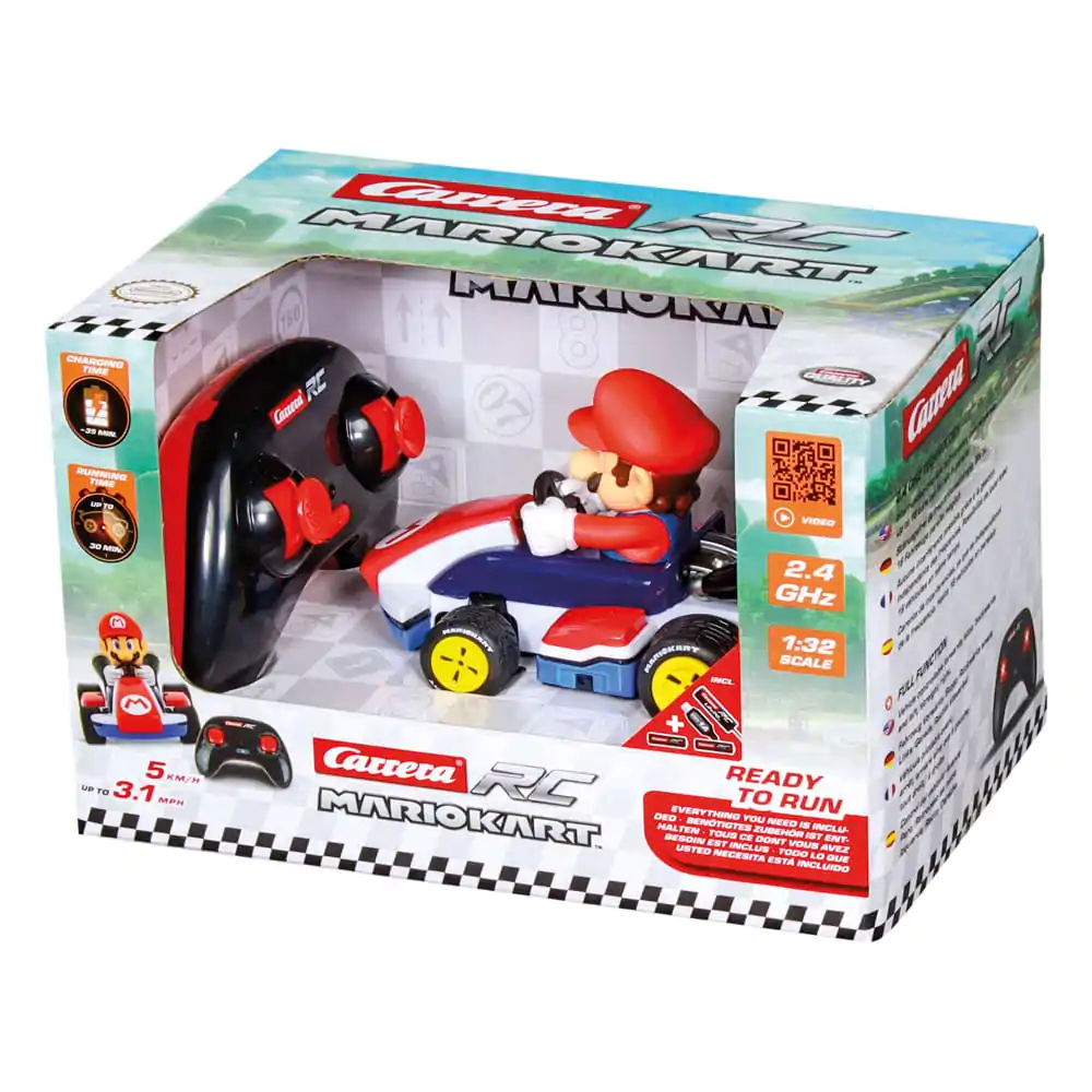 Super Mario Kart RC zdalnie sterowany gokart wyścigowy 1/32 2.4GHz Mario zdjęcie produktu