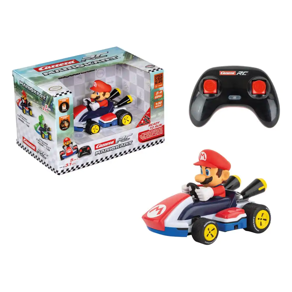Super Mario Kart RC zdalnie sterowany gokart wyścigowy 1/32 2.4GHz Mario zdjęcie produktu