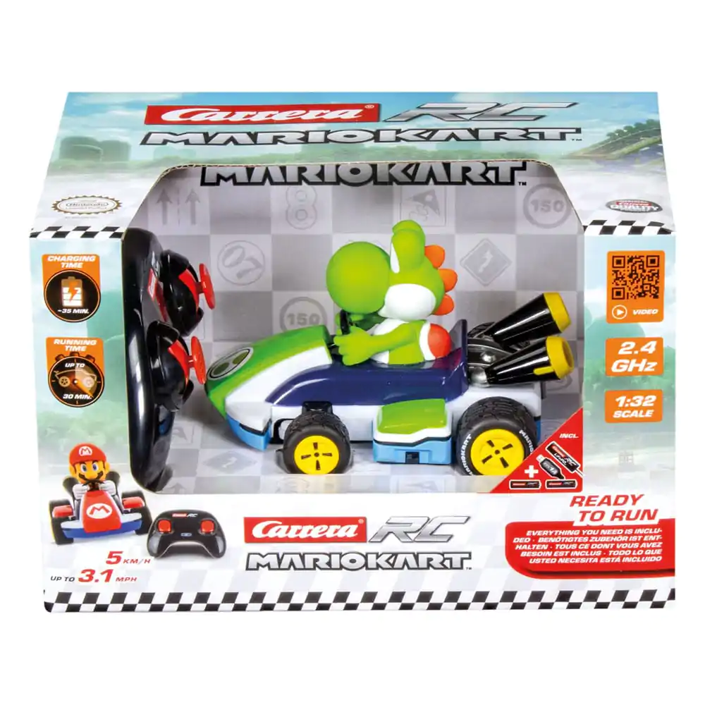 Super Mario Kart RC zdalnie sterowany gokart wyścigowy 1/32 2.4GHz Yoshi zdjęcie produktu