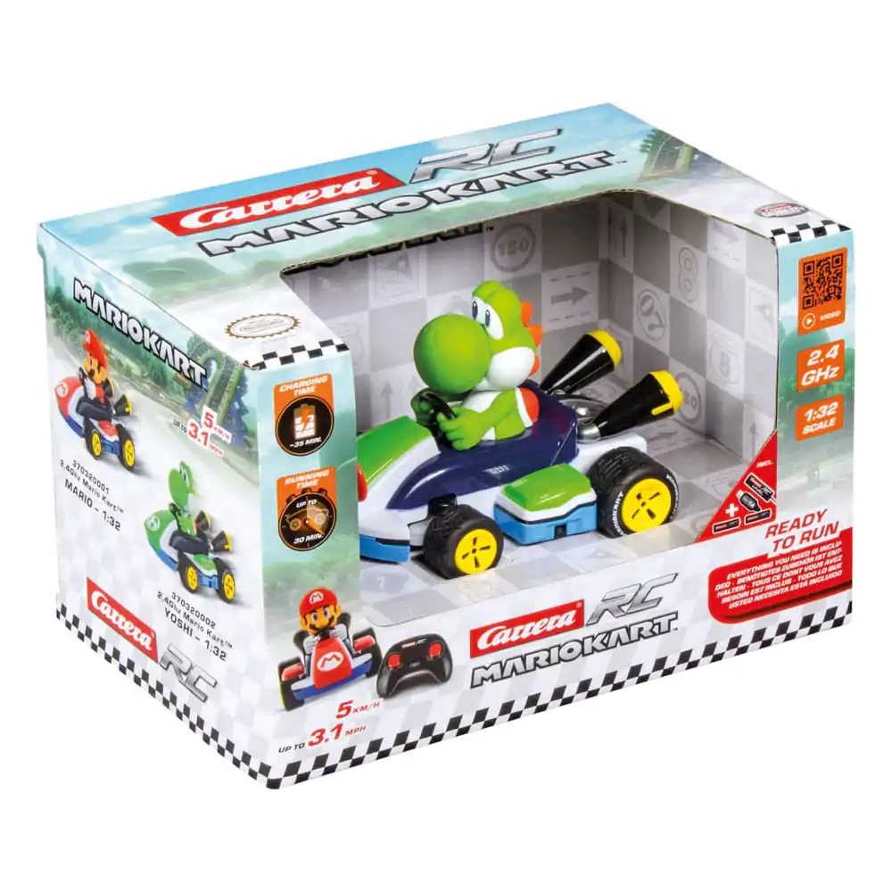 Super Mario Kart RC zdalnie sterowany gokart wyścigowy 1/32 2.4GHz Yoshi zdjęcie produktu