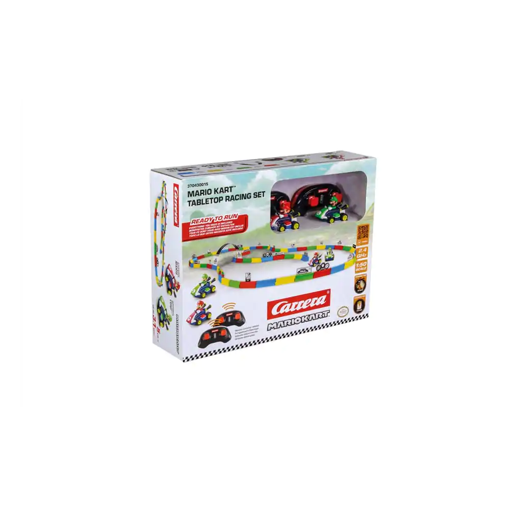 Super Mario Kart Samochód RC zdalnie sterowany 1/43 Zestaw do wyścigów stołowych 2.4GHz Mario zdjęcie produktu