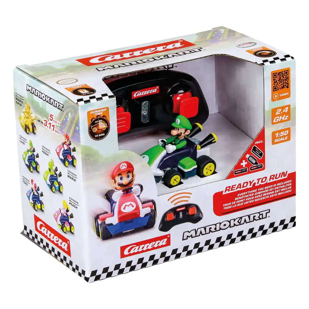 Samochód zdalnie sterowany Super Mario Kart RC 1/50 2.4GHz Mini Luigi zdjęcie produktu
