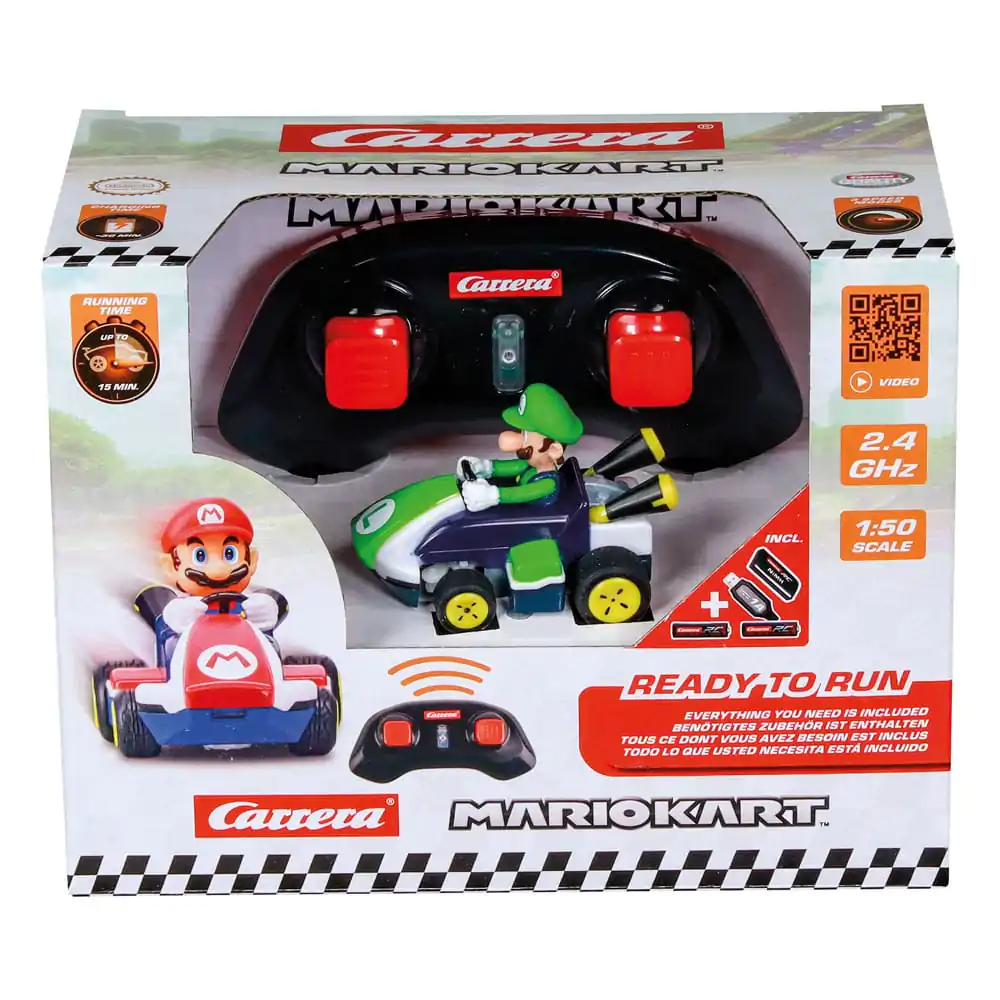Samochód zdalnie sterowany Super Mario Kart RC 1/50 2.4GHz Mini Luigi zdjęcie produktu
